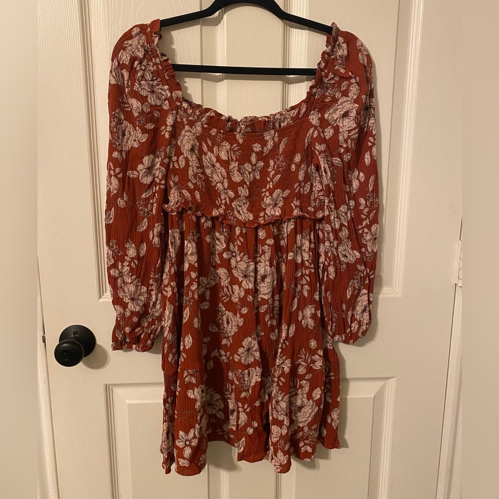 Square Neck Dress - image 1